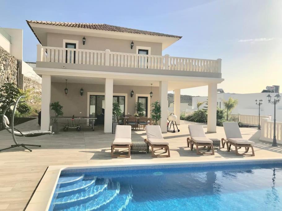 Villa Vista Bella Costa Adeje In Ruhiger Villengegend Mit Meerblick Εξωτερικό φωτογραφία