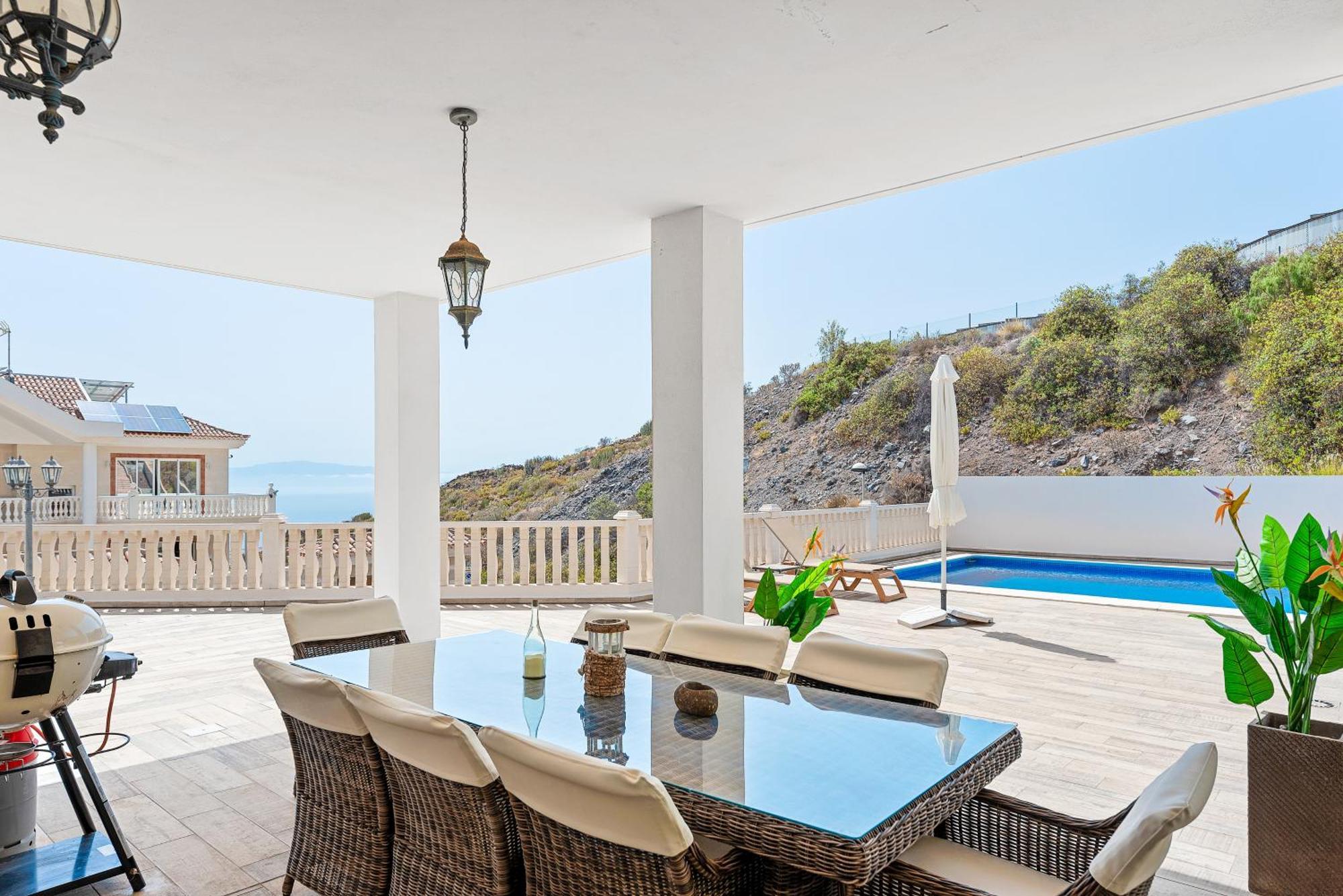 Villa Vista Bella Costa Adeje In Ruhiger Villengegend Mit Meerblick Εξωτερικό φωτογραφία
